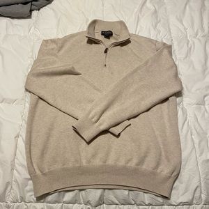 Brooks Brothers zip up sweater